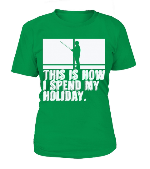 Fischen Weihnachten Fischer Fisch Geschenk Women's T-Shirt