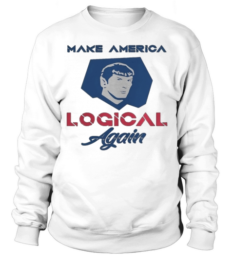 Make America Logical Again Frontside Sweatshirt Unisex