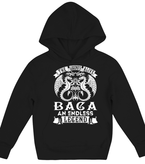 BACA Shirts - Legend is Alive BACA An Endless Legend Name Shirts Kids Hoodie