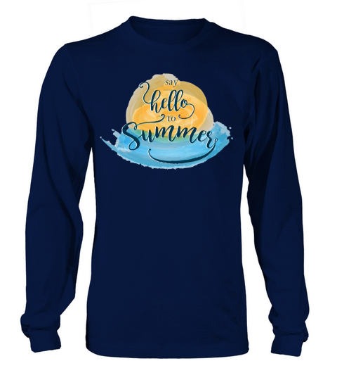 Say Hello To Summer Women's Long Sleeve