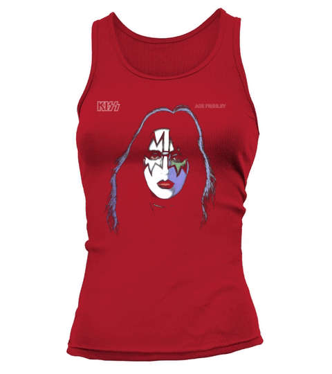 KISS 1978 Ace Frehley shirt Tank top Woman