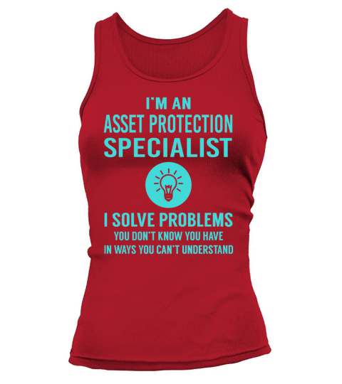 Asset Protection Specialist Tank top Woman