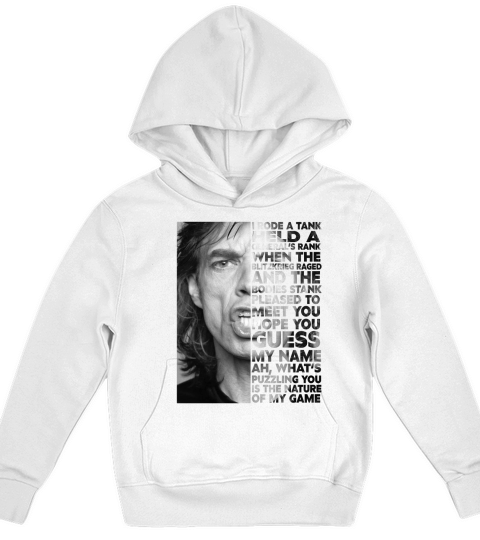 Keith Richards I rode a tank held a general’s rank when the blitzkrieg raged Kids Hoodie