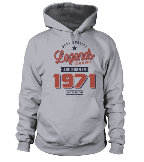 Legends The Real Ones Are Born In 1971 Women's Hoodie