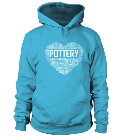 Pottery Heart T Shirt Women's Hoodie