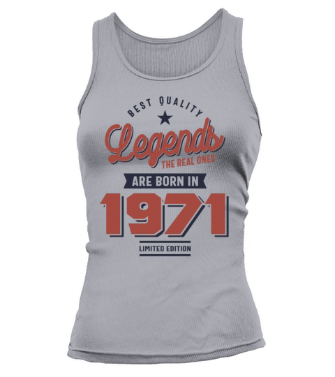 Legends The Real Ones Are Born In 1971 Women's Tank Top