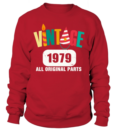 Vintage 1979 All Original Parts Men's Sweatshirt