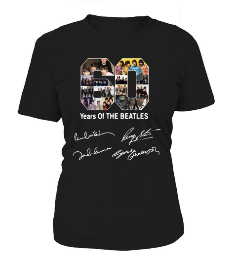Official 60 years of the Beatles Women's T-Shirt