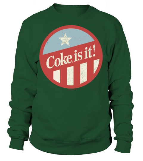 Coca-Cola Coke It Is Circle LogoGift Tee Women's Sweatshirt