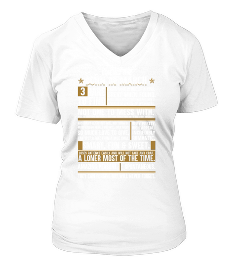 LENGENDS SIND IM MÄRZ GEBOREN V-neck T-Shirt Woman