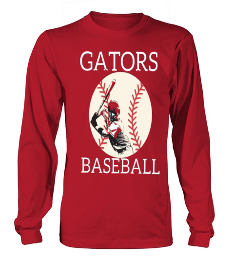florida gator baseball Women's Long Sleeve