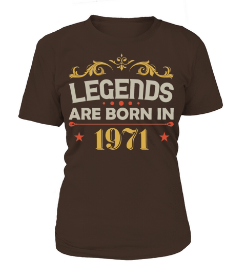 Legends were born 1971 birthday Women's T-Shirt