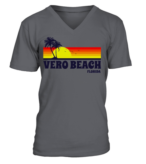 Vero Beach Florida Men's V-Neck T-shirt