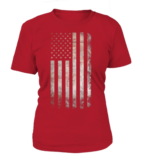 Vintage USA Flag Women's T-Shirt
