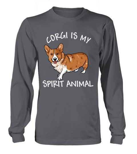 Corgi Is My Spirit Animal Women's Long Sleeve
