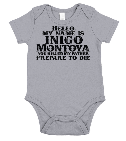 Inspired By The Princess Bride Short Sleeve Baby One-Piece