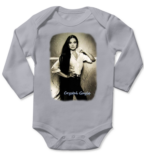 Milarois Crystal Gayle Beautiful Long Sleeve Baby One-Piece