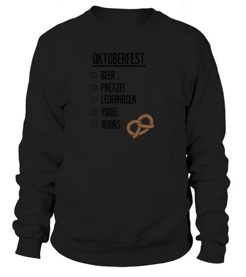 Oktoberfest Munich To-Dos Men's Sweatshirt