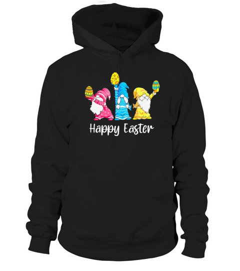 Women Kids Men Happy Easter Bunny Gnomes Hoodie Unisex