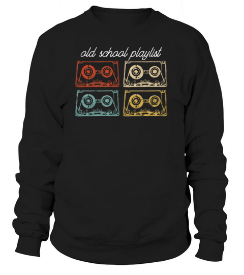 Vintage Retro Music Cassette Tapes Mixtape T-Shirt Women's Sweatshirt