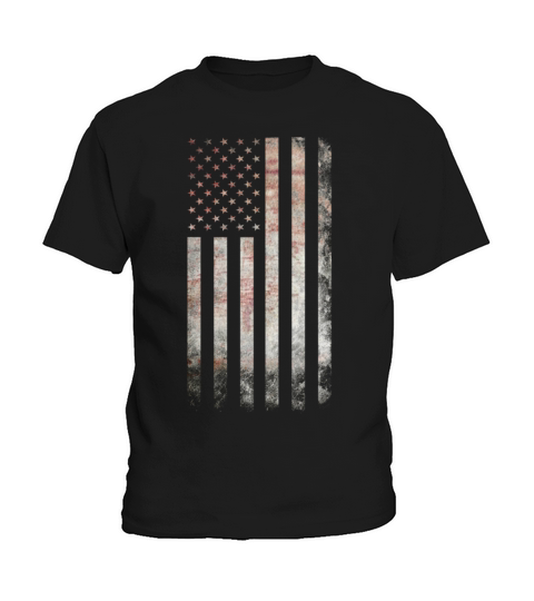 Vintage USA Flag Kids T-Shirt