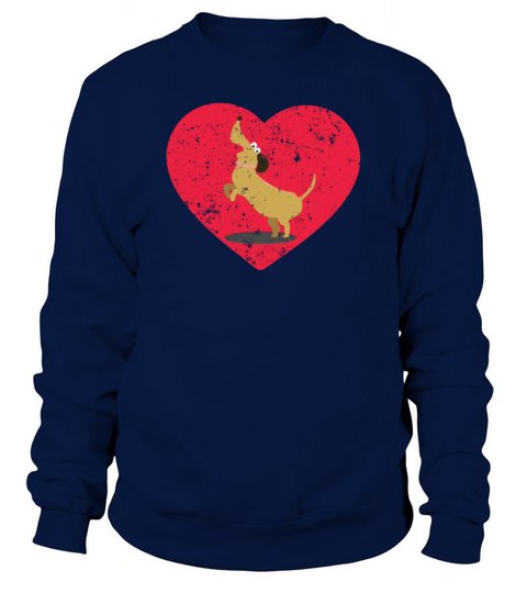 Dog Valentine Happy Valentines Day Dog Rescue Women's Sweatshirt