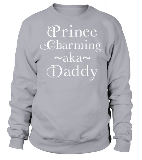 Mens Prince Charming Shirt Valentines Day Gift Fathers Day tshirt Black Men Women's Sweatshirt