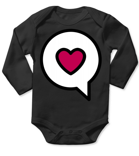 valentine Long Sleeve Baby One-Piece