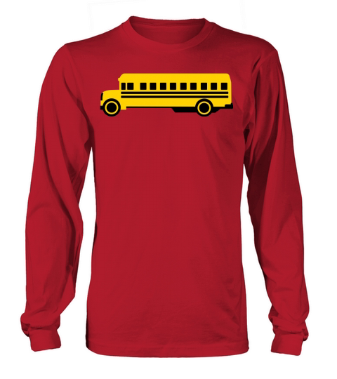 School bus Women's Long Sleeve