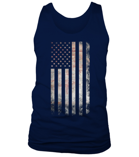 Vintage USA Flag Men's Tank Top