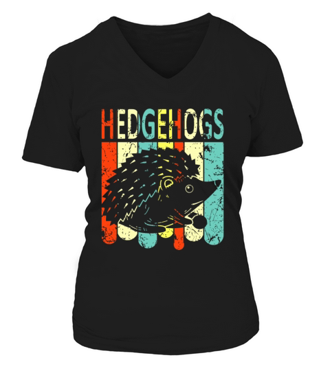 Hedgehog Women's V-Neck T-shirt