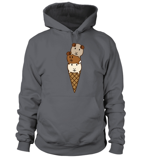 guinea pig ice cream Women's Hoodie