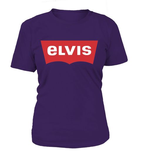 Elvis - Levis Style Logo TShirt T-Shirt Woman