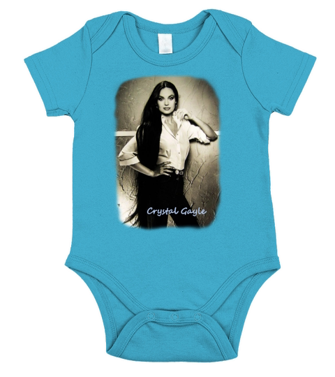 Milarois Crystal Gayle Beautiful Short Sleeve Baby One-Piece