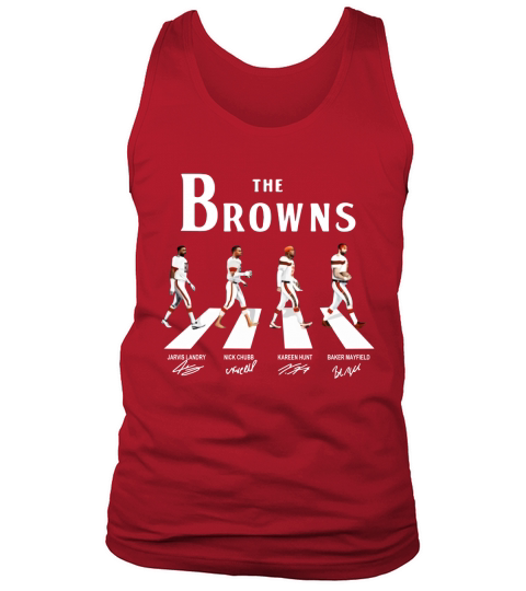 The Browns Abbey Road signatures Tank Top Unisex