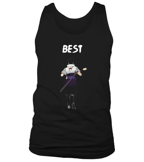 Naruto And Sasuke Best Friends Tank Top Unisex