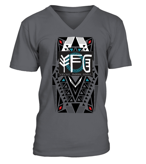 Azteca Tee by YFG Men's V-Neck T-shirt