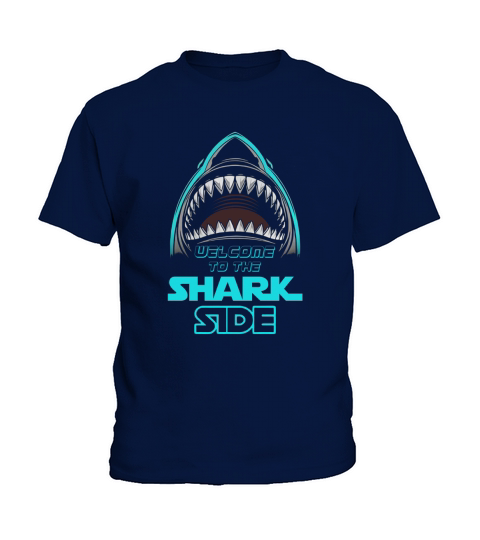Welcome To The Shark Side Kids T-Shirt