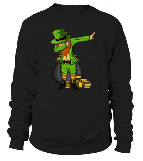 Leprechaun Dabbing Dance Designs Women's Sweatshirt