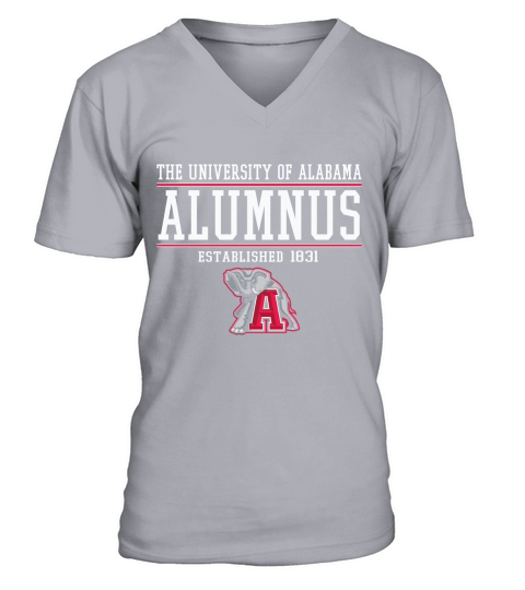 University of Alabama  Alumnus V-Neck T-shirt