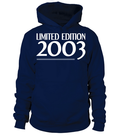 Limited edition 2003 18 years old 18 birthday Women's Hoodie