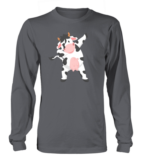 dabbing cow Men's Long Sleeve