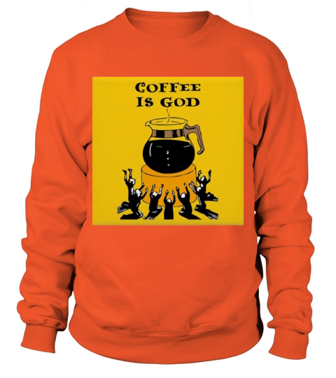 Worship Coffee Time Men's Sweatshirt