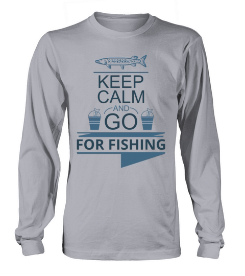 Funny design for fishermen and anglers Men's Long Sleeve