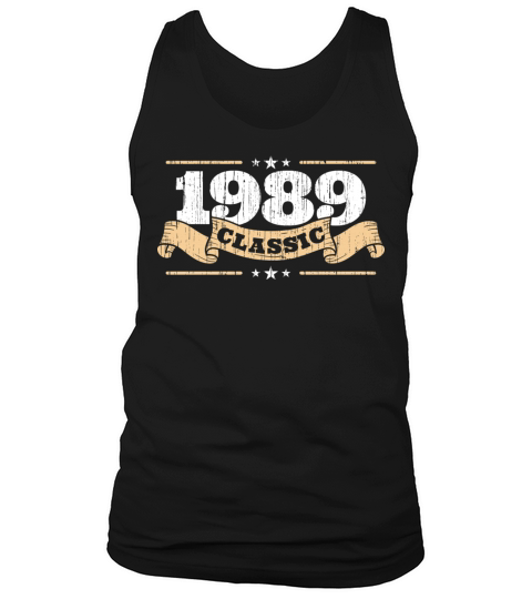 Anniversary 1989 Classic Matching Couple Distresse Men's Tank Top