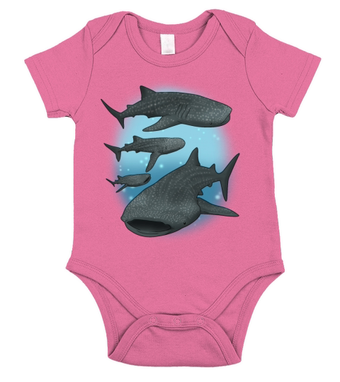 Snorkeling Whale Shark Gift Save The Whales Short Sleeve Baby One-Piece