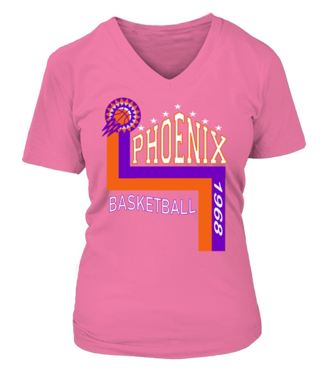 Phoenix Sun Pro Basketball Gift Tee Women's V-Neck T-shirt