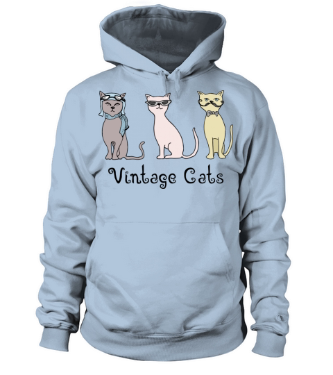 Vintage Cats Women's Hoodie