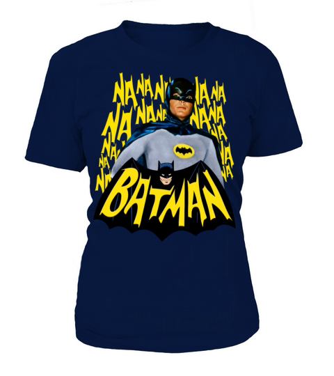 DC Comics Batman Vintage Actor Theme Song Women's T-Shirt