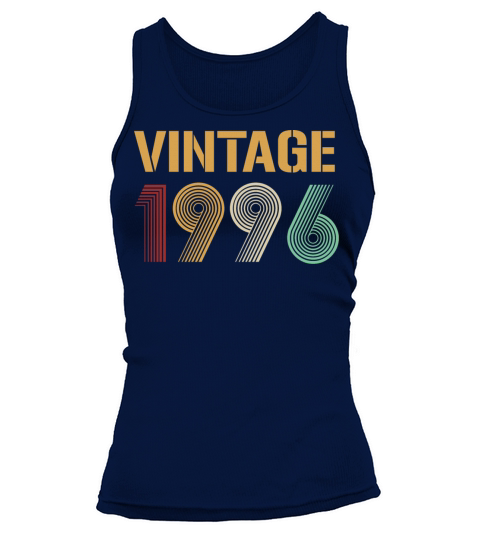 Beautiful Vintage 1996 Birthday Design Women's Tank Top